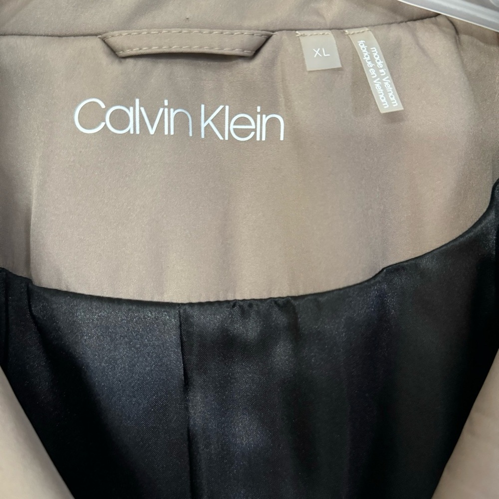 NWOT Calvin Klein Women's Trench Coat - Picture 6 of 6